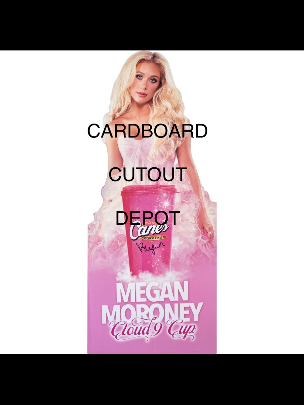 Megan Moroney  LIFE SIZE Cardboard Cutout with FREE Shipping!